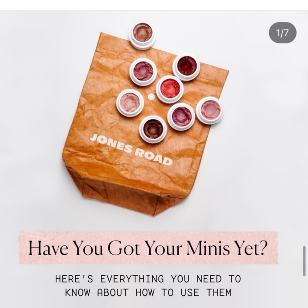 Sold out jones road minis